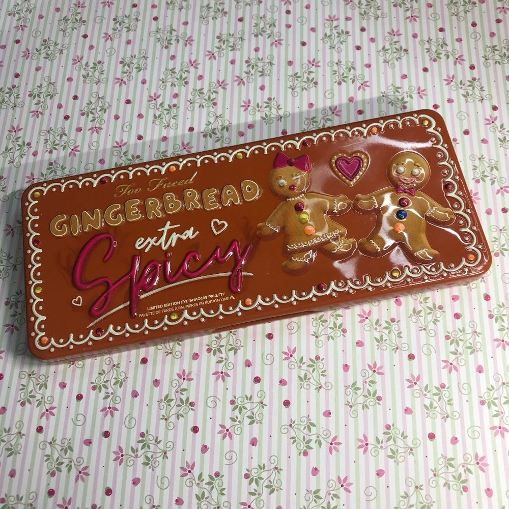 too faced gingerbread extra spicy palette